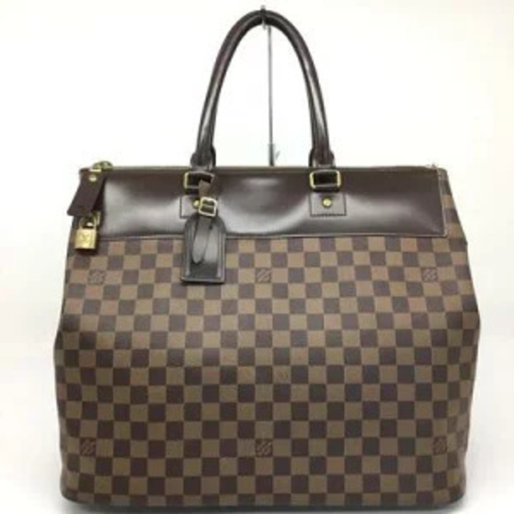 LOUIS VUITTON Greenwich Damier Handbag Travel Bag Business